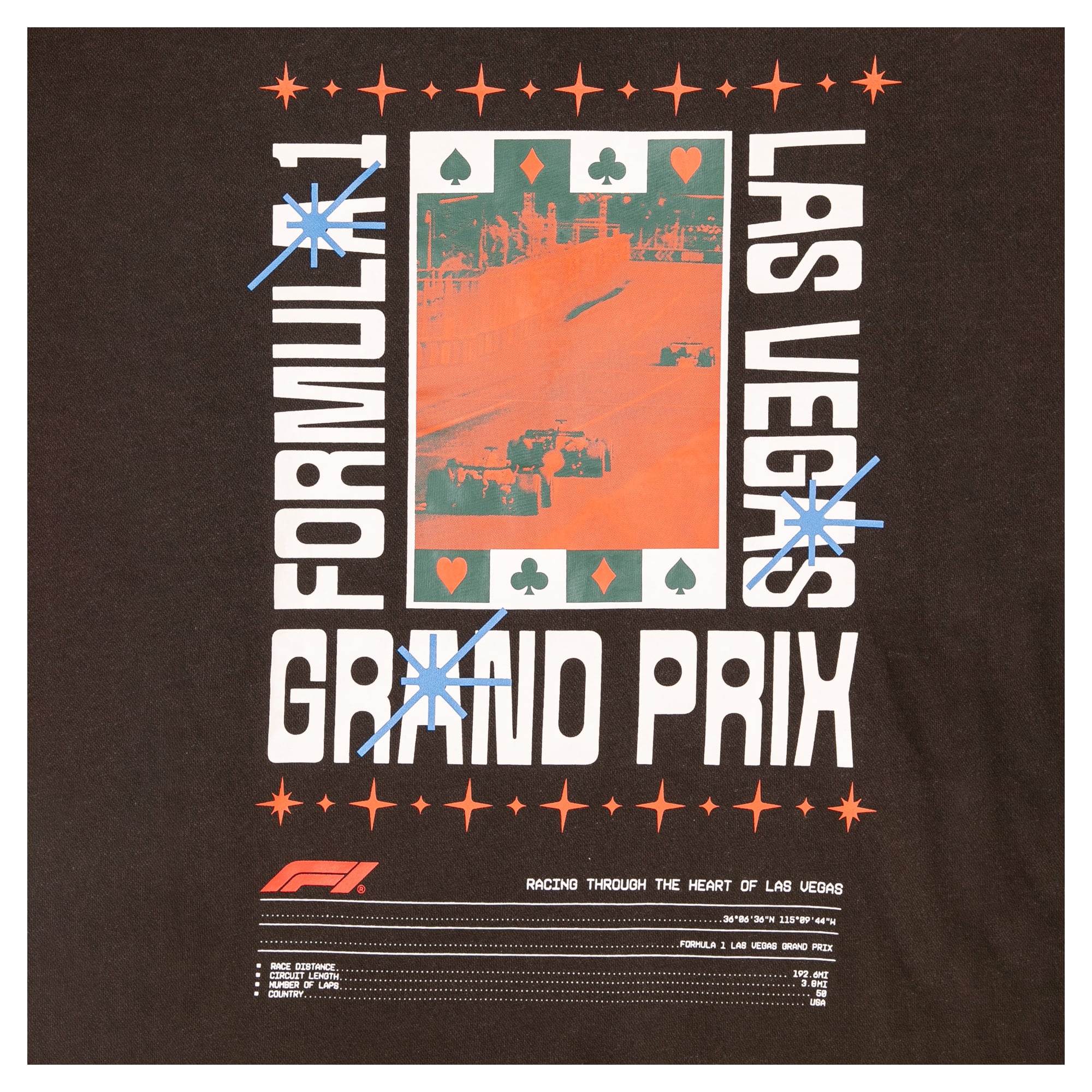 Sweat à capuche marron pour homme, édition Grand Prix de Las Vegas 2026, style désert