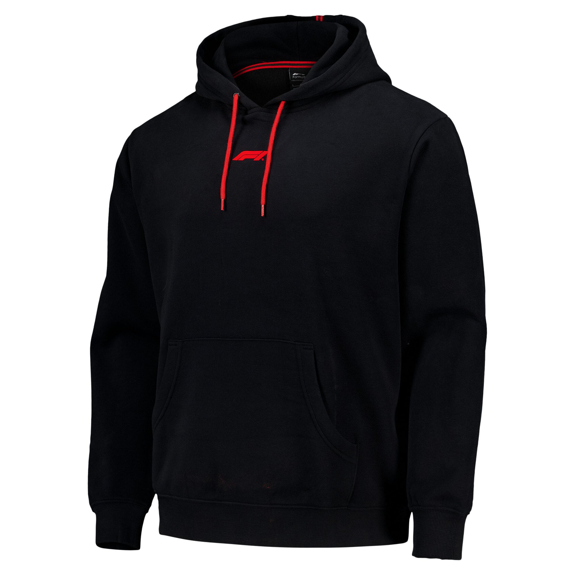 Sweat à capuche polaire Fanatics noir Formula 1 Essentials pour homme