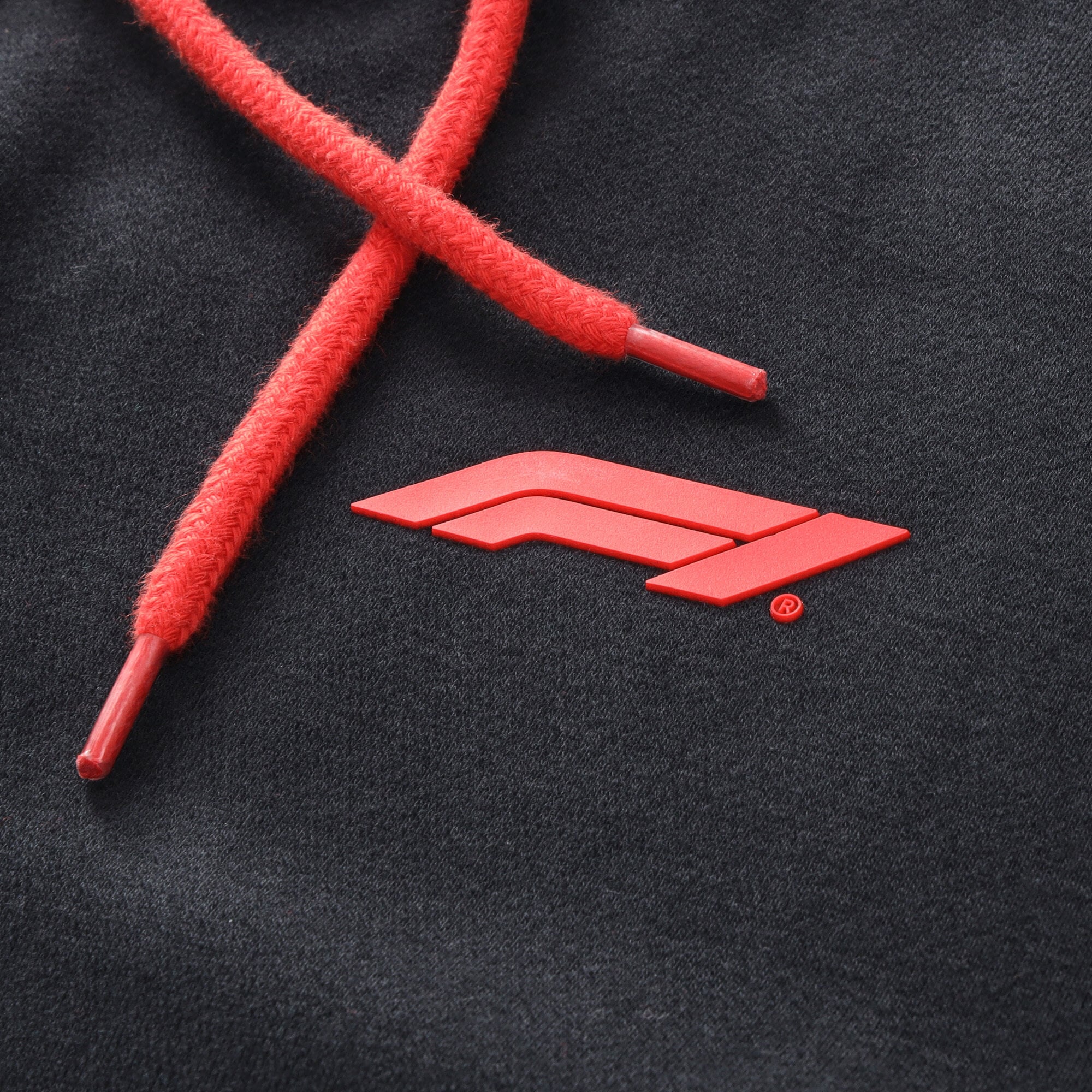 Sweat à capuche zippé en polaire noire Fanatics Formula 1 Essentials pour homme