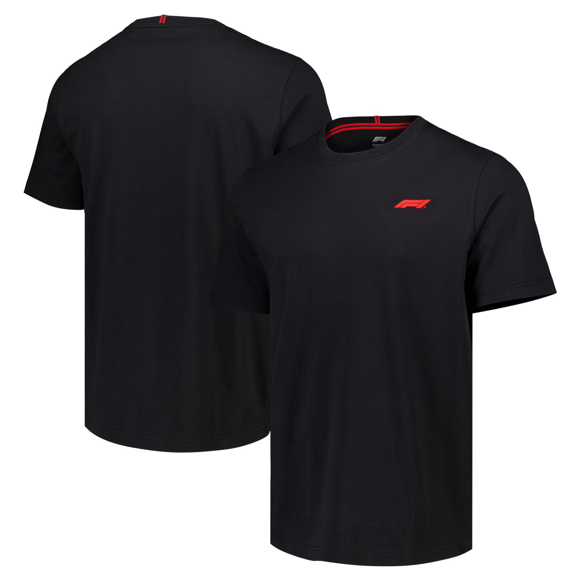 T-shirt Fanatics noir Formula 1 Essentials pour homme