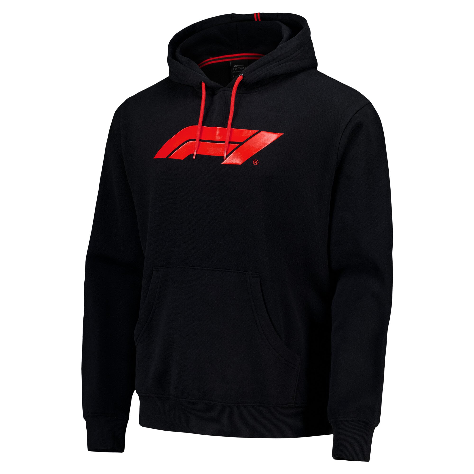 Sweat à capuche polaire Fanatics noir pour homme avec logo principal de la Formule 1