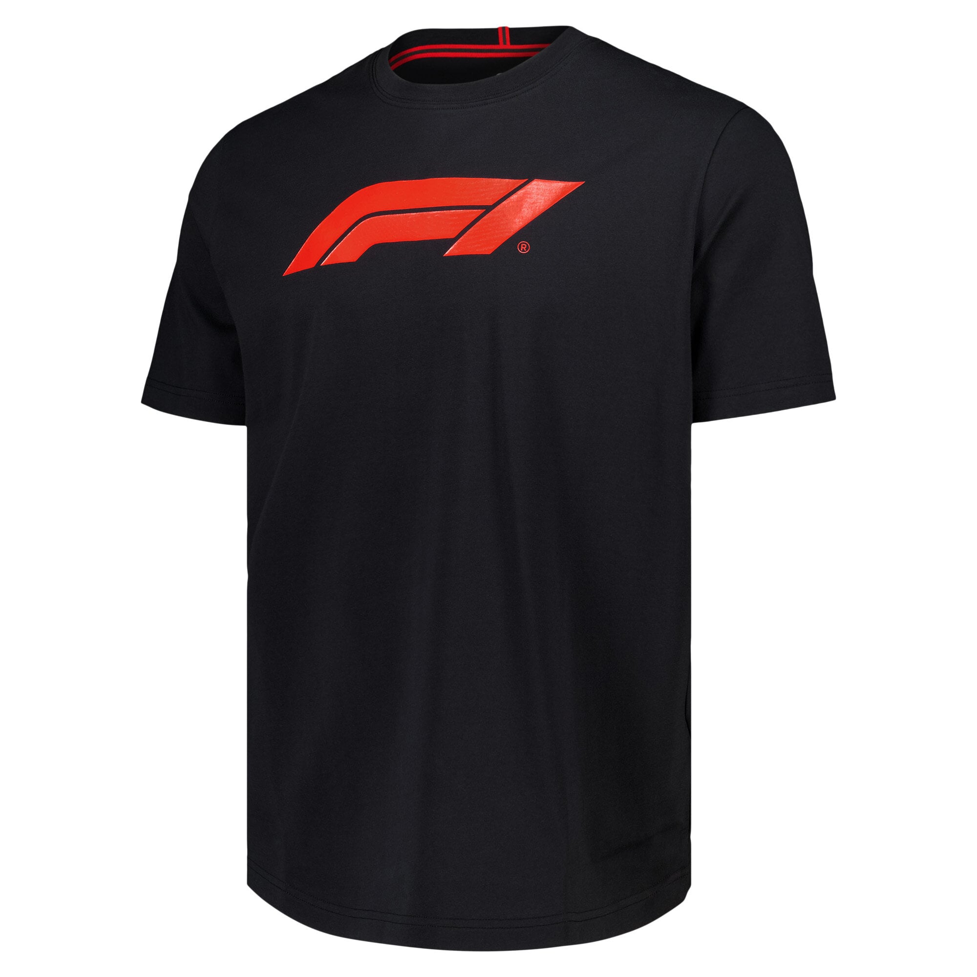 T-shirt Fanatics noir pour homme avec logo principal de Formule 1