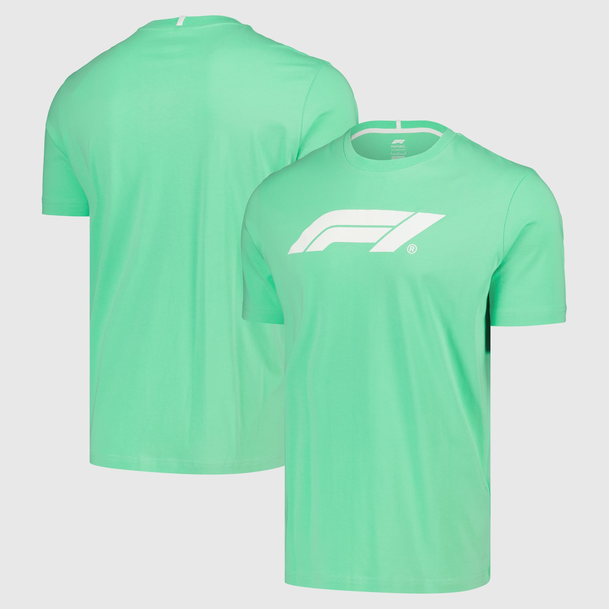 T-shirt Fanatics vert pour homme avec logo principal de Formule 1