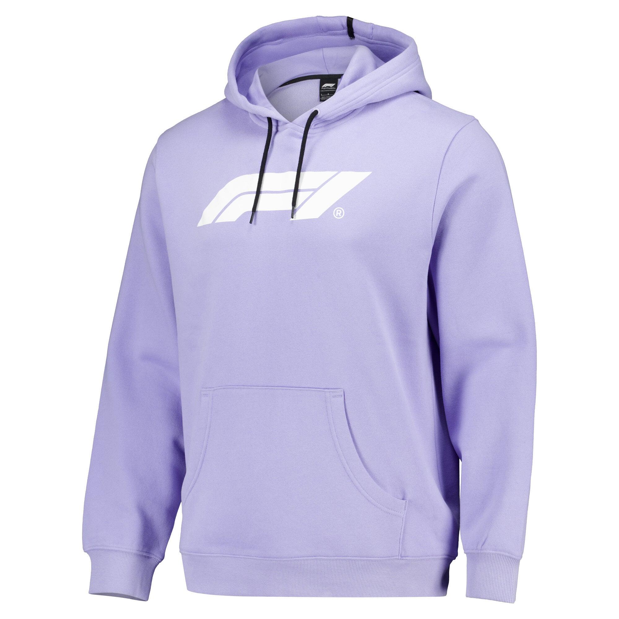 Sweat à capuche polaire Fanatics lavande avec logo principal de la Formule 1