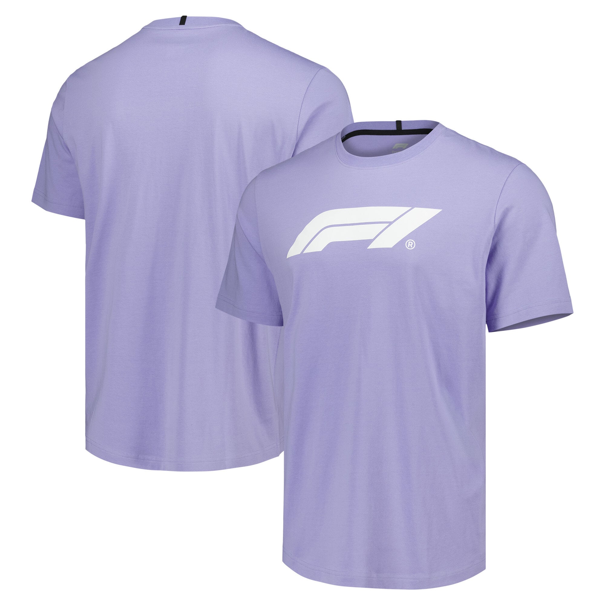 T-shirt Fanatics pour homme, logo principal Formule 1 lavande