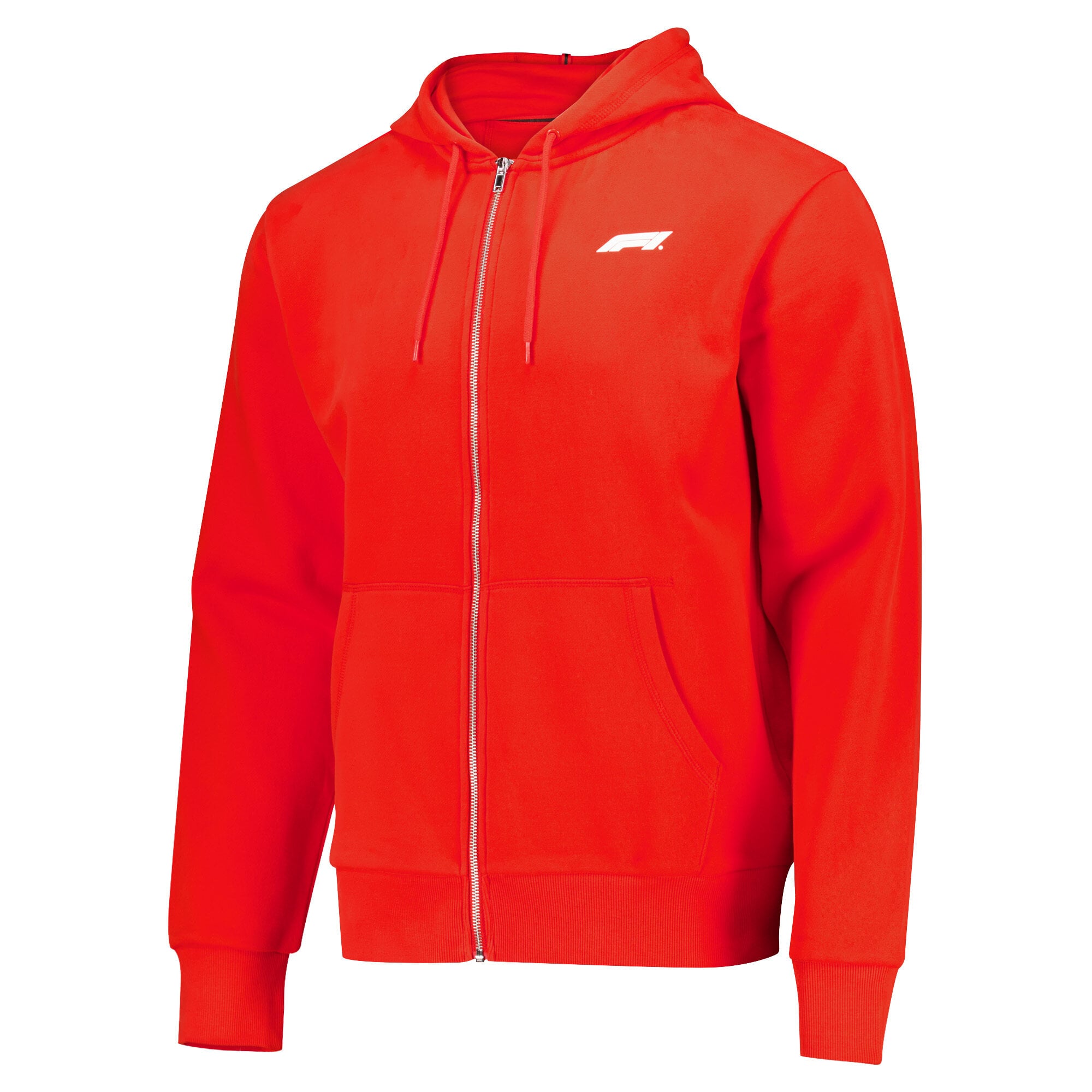 Sweat à capuche zippé en polaire rouge Fanatics Formula 1 Essentials pour homme