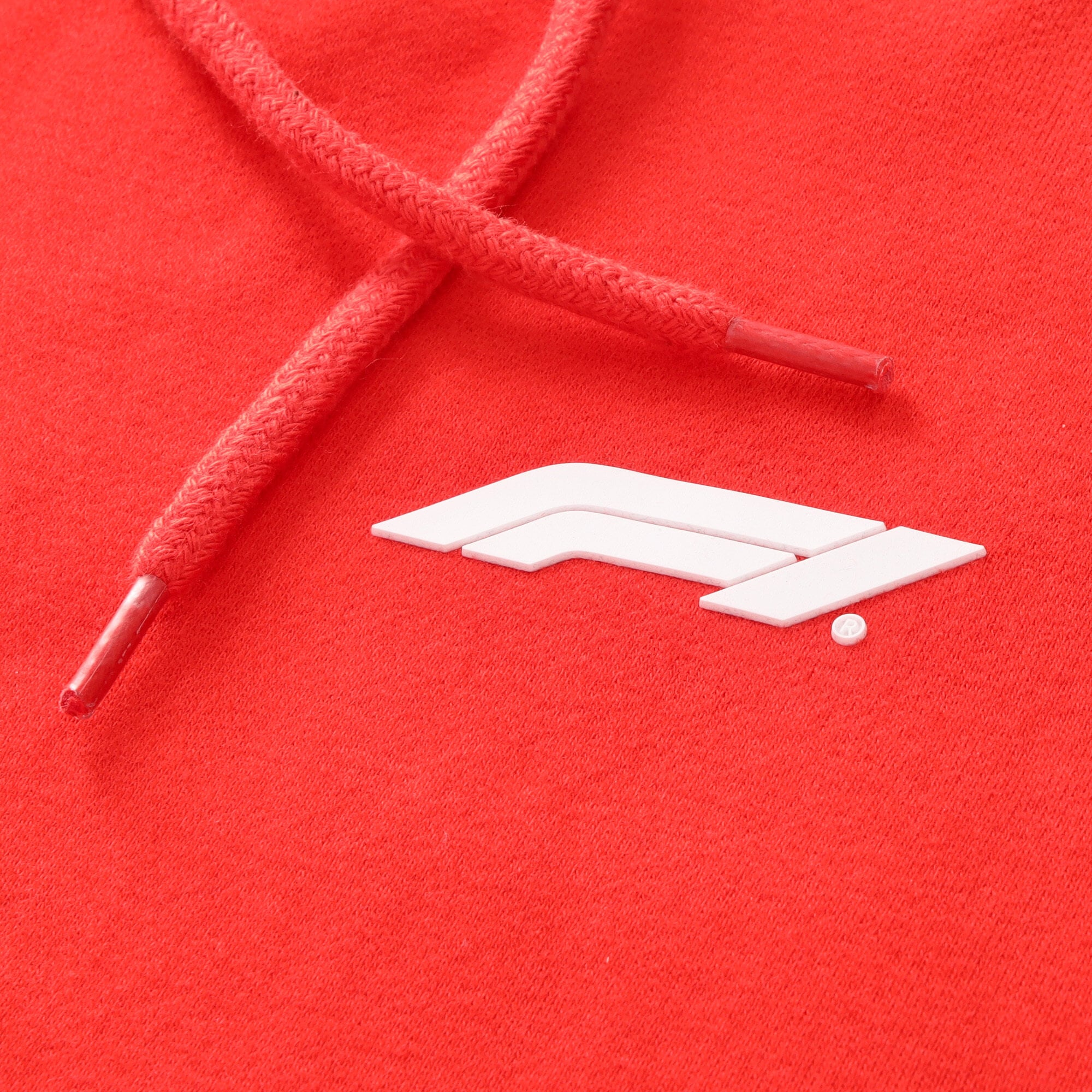 Sweat à capuche zippé en polaire rouge Fanatics Formula 1 Essentials pour homme