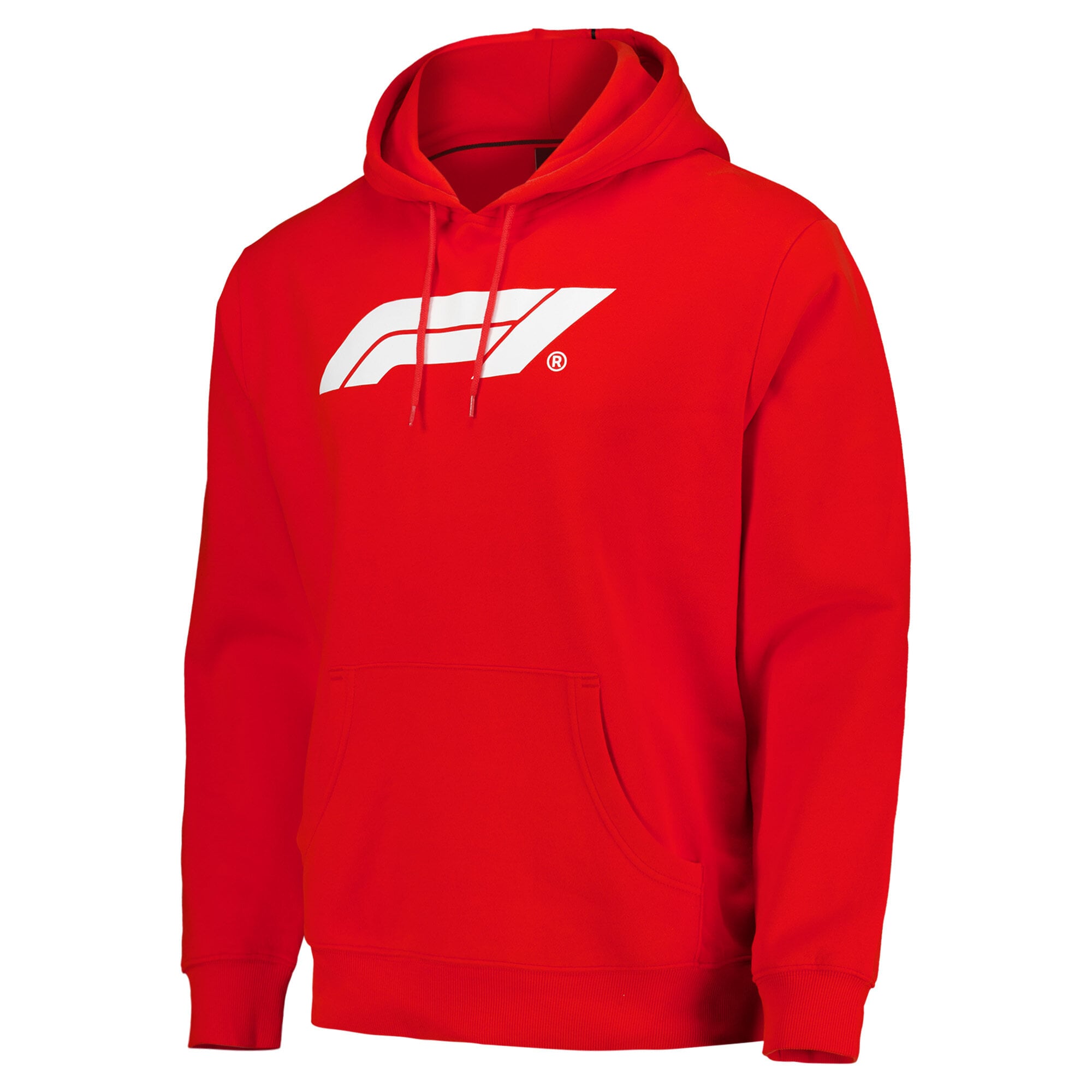 Sweat à capuche polaire Fanatics rouge avec logo principal de la Formule 1