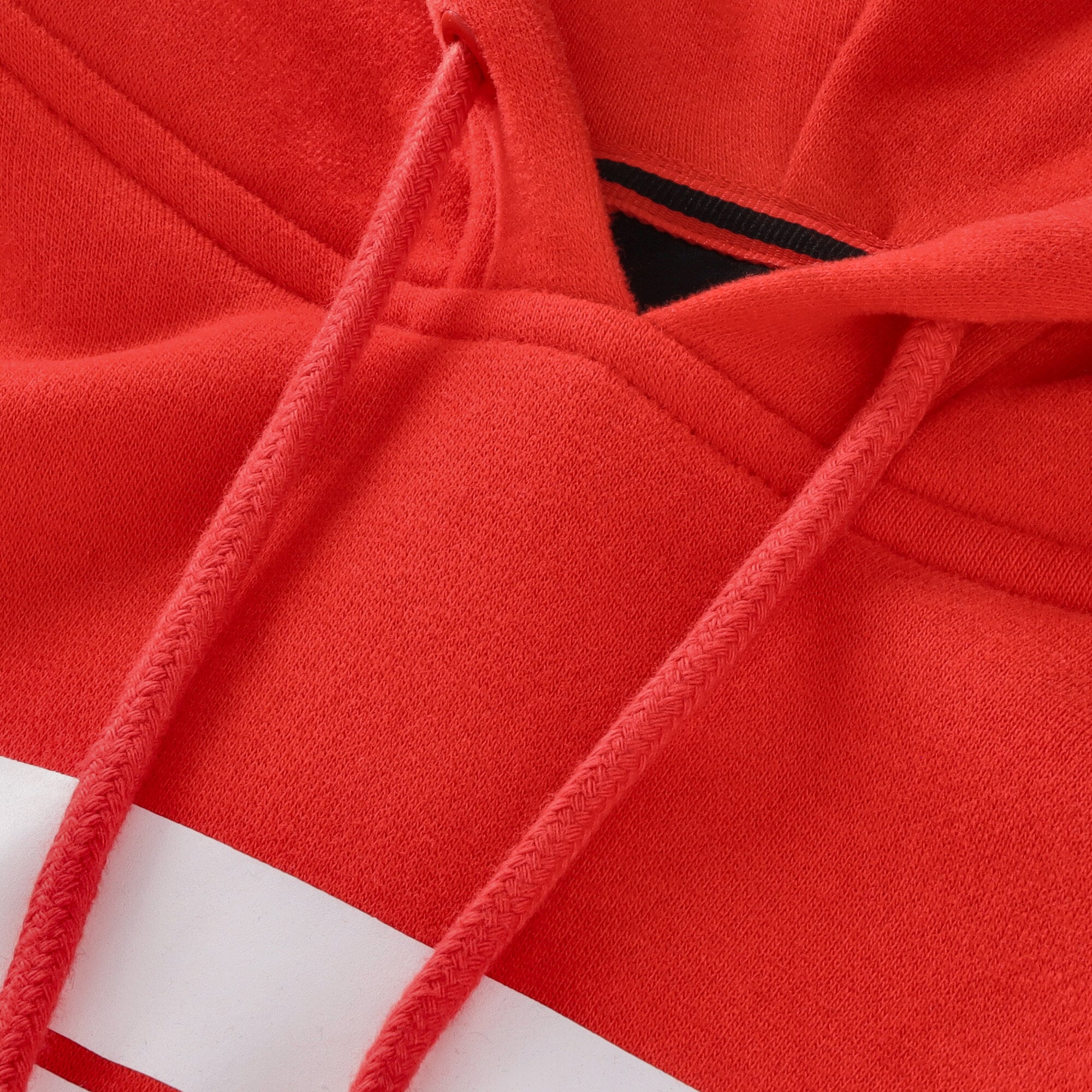 Sweat à capuche polaire Fanatics rouge avec logo principal de la Formule 1