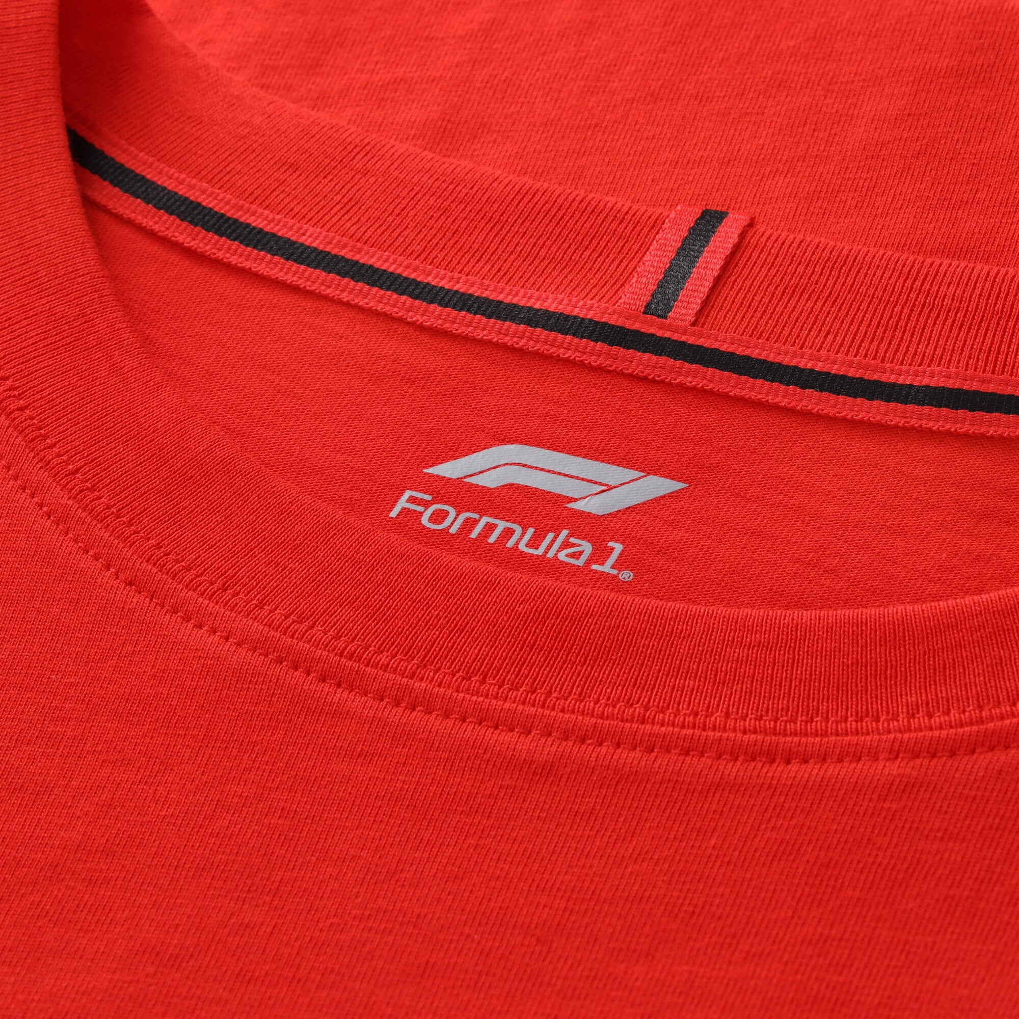 T-shirt Fanatics rouge pour homme avec logo principal de Formule 1