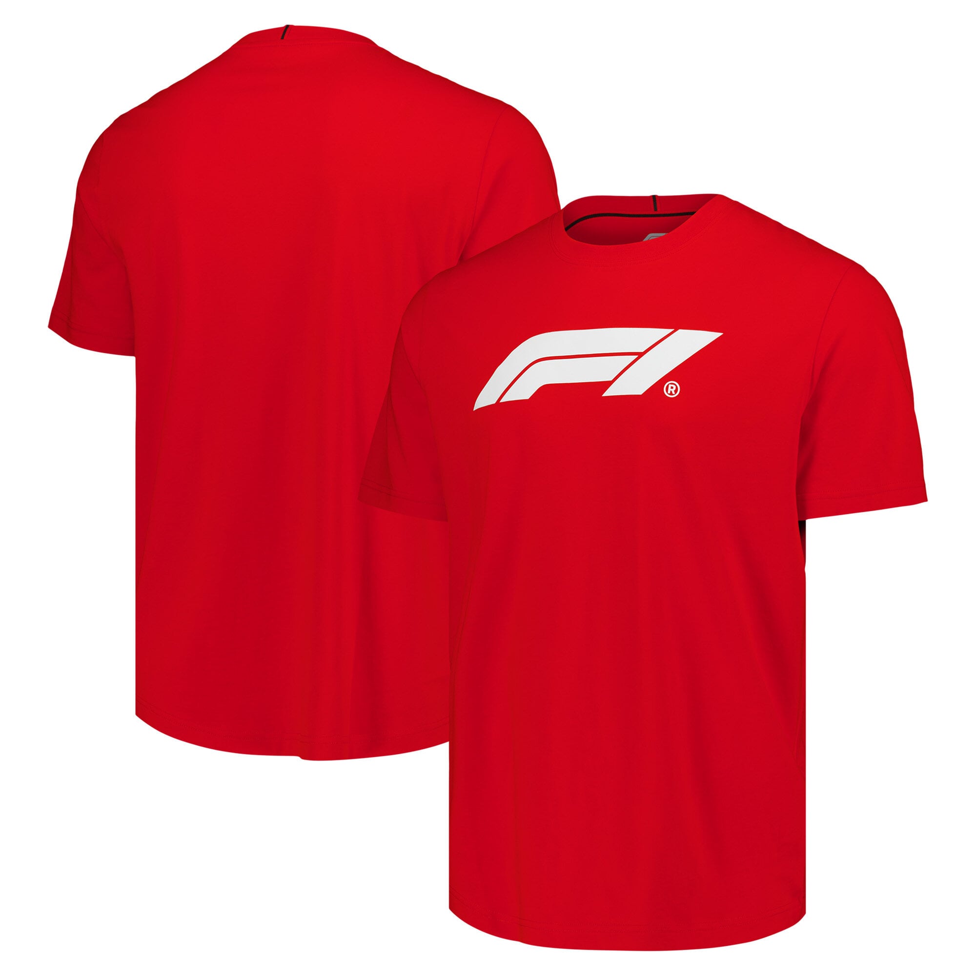 T-shirt Fanatics rouge pour homme avec logo principal de Formule 1