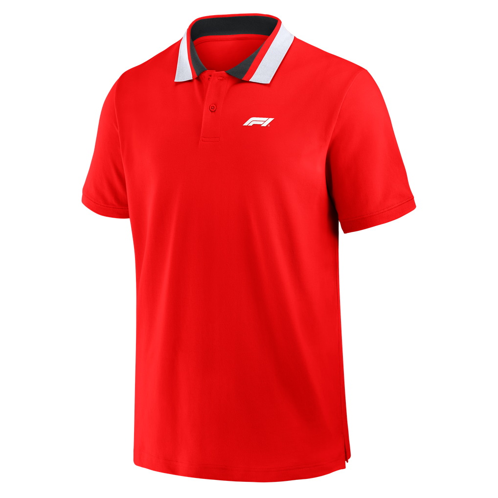 Men's Fanatics Red Formula 1 Primary Polo