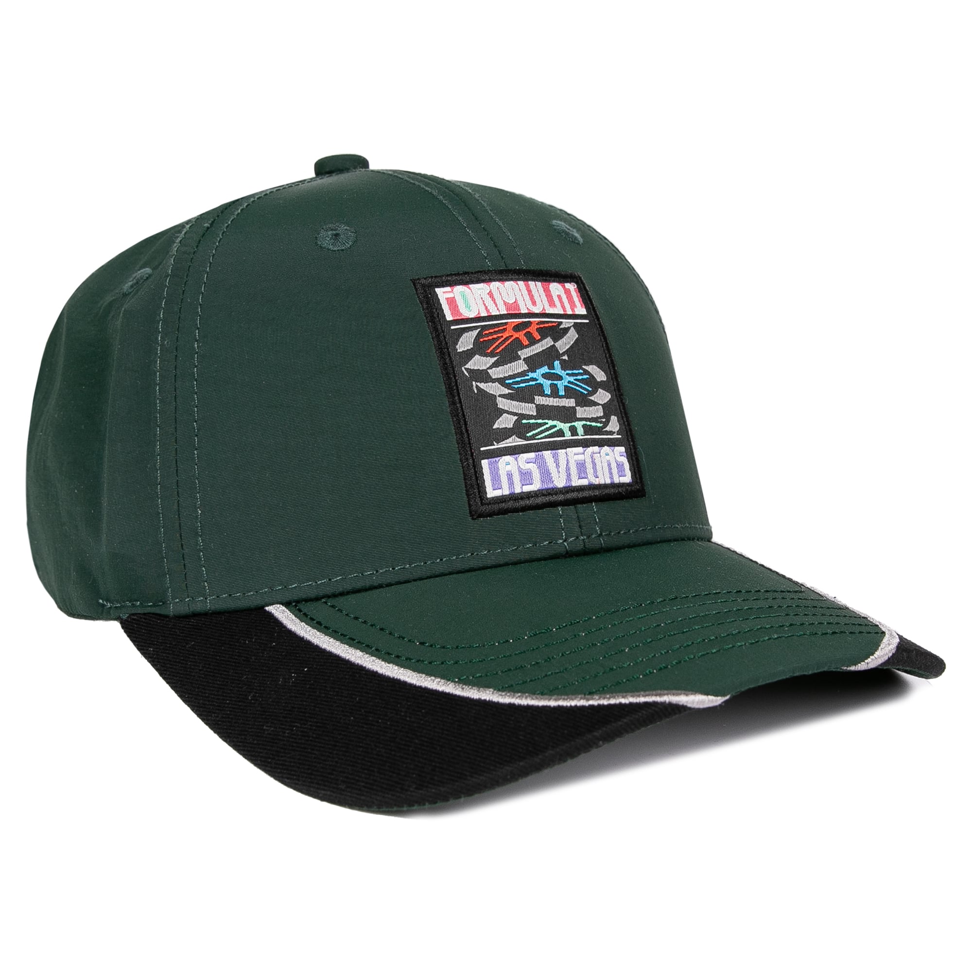 Casquette ajustable vert forêt pour homme, Grand Prix de Las Vegas 2026, modèle « Papa ».