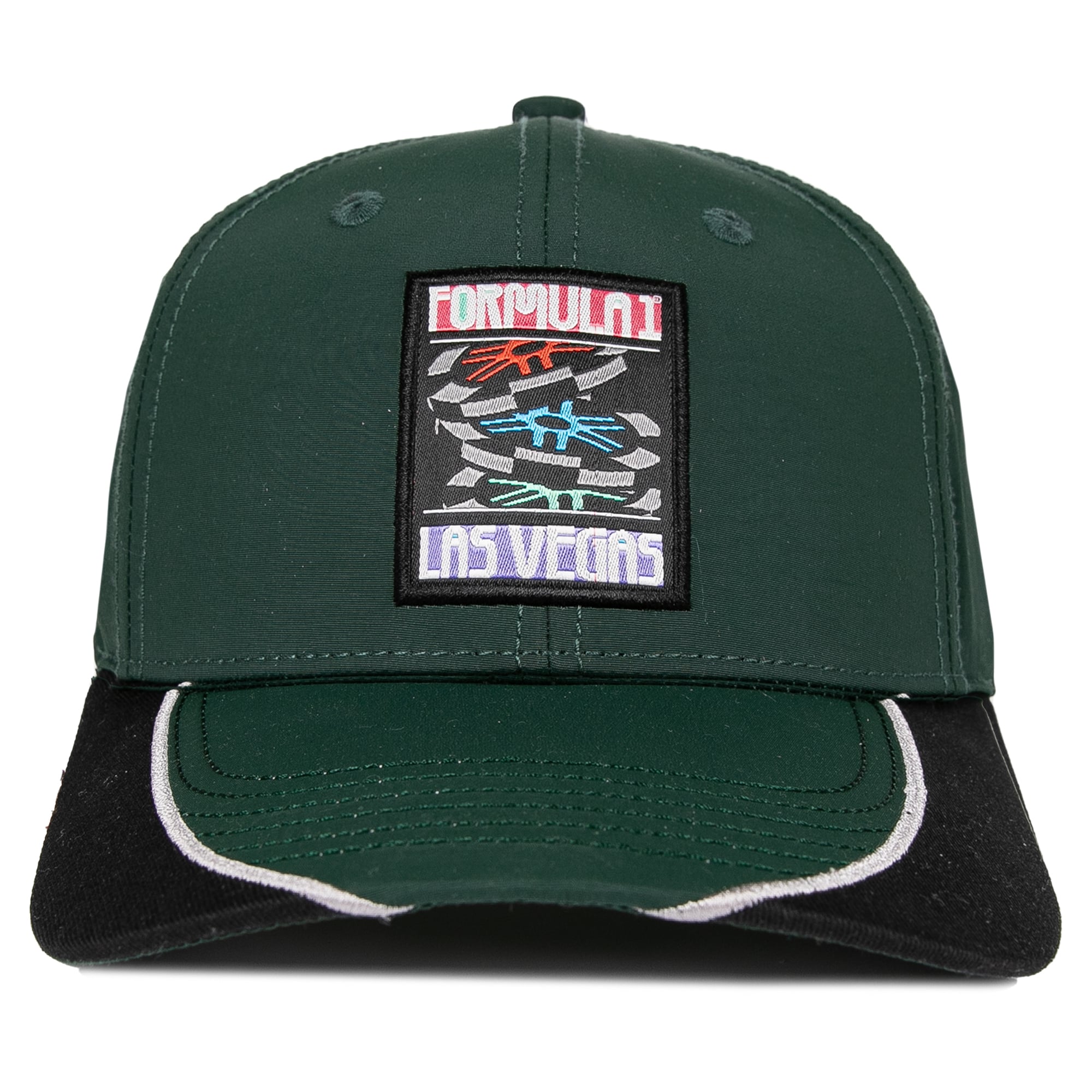 Casquette ajustable vert forêt pour homme, Grand Prix de Las Vegas 2026, modèle « Papa ».