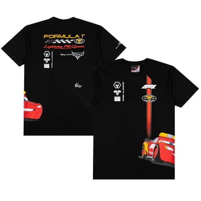 Formula 1 x Pixar's Cars 2026 Italian Grand Prix T-Shirt - Black