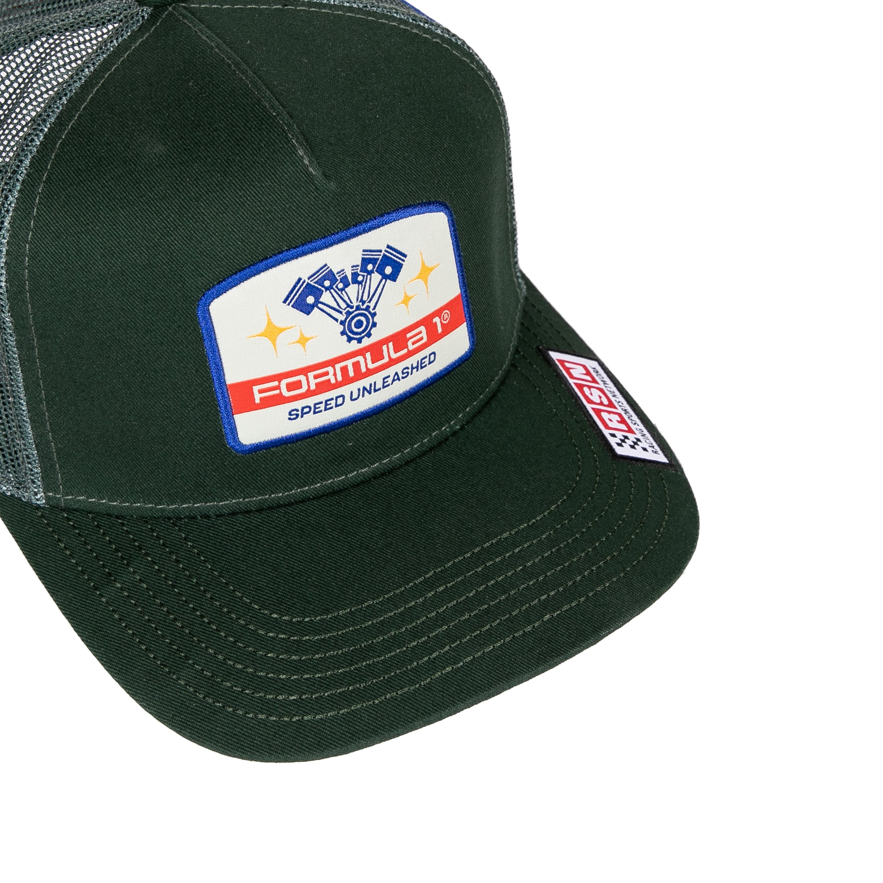 Men's Formula 1 x Pixar's Cars Forest Green 2026 Italian Grand Prix Foam Trucker Adjustable Hat