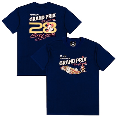 Formula 1 x Disney 2026 Canada Grand Prix Boxy T-Shirt - Navy
