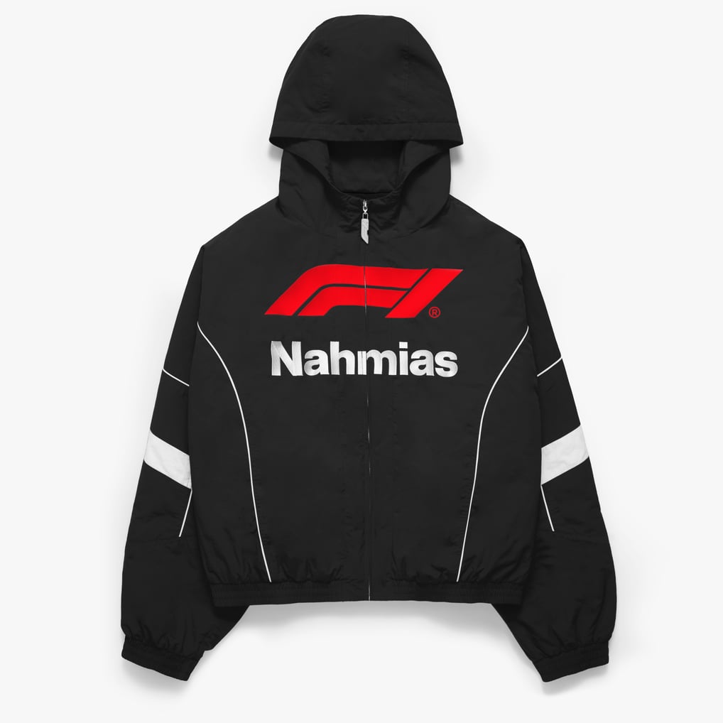 ユニセックス NAHMIAS x F1 ブラック ウォームアップ フルジップ 