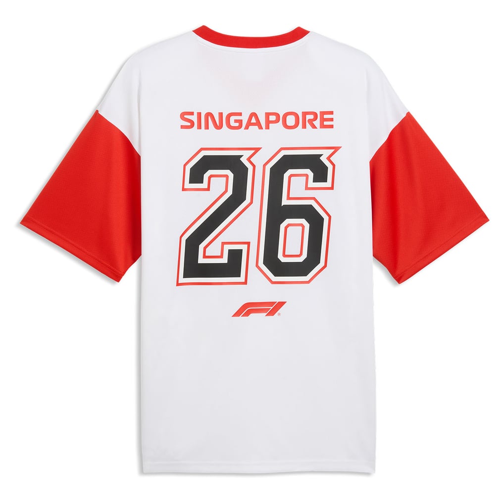Unisex Puma White 2026 Singapore Grand Prix Jersey