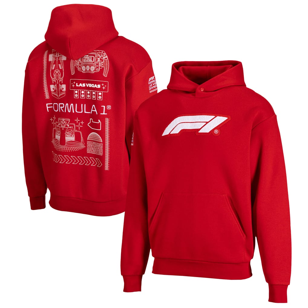 Unisex Red Formula 1 2024 Las Vegas Grand Prix Steering Pullover 