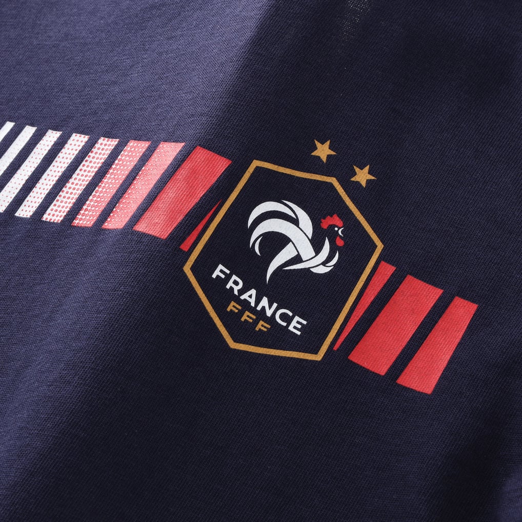 France Mbappe 10 T-Shirt - Navy - Kids
