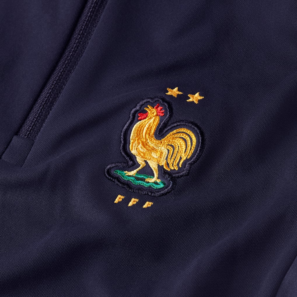 France Nike Academy Pro Drill Top - Navy - Little Kids