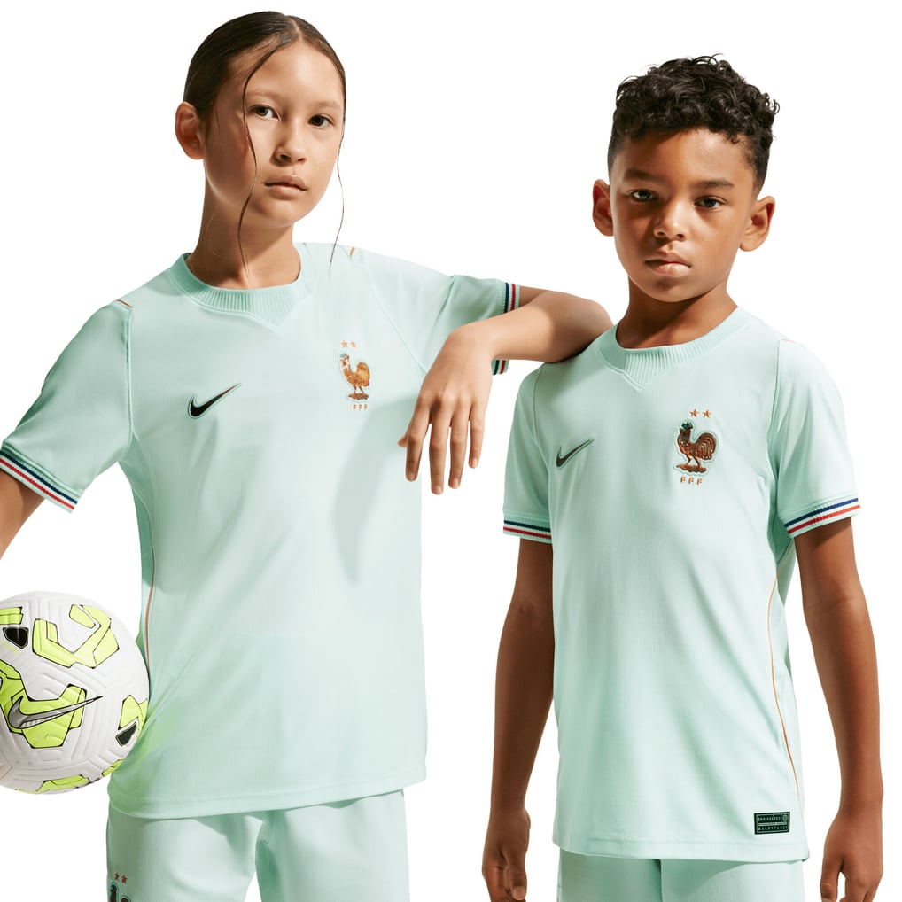 Maillot équipe De France 2026 – T-shirt Manches Courtes Col Rond, Imprimé 3D, Polyester Respirant – Supporter Fan