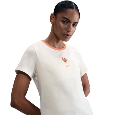 France Nike Crest T-Shirt - Pale Ivory - Womens