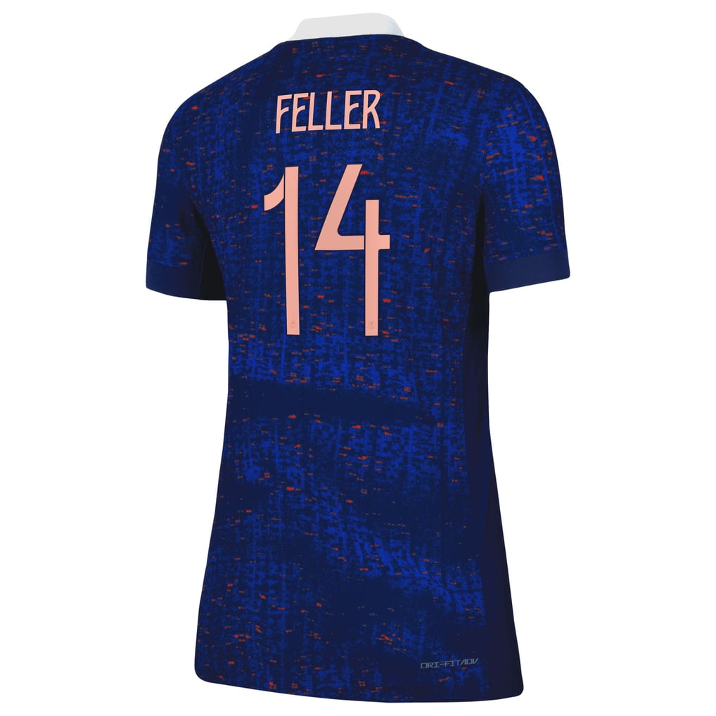 France Nike Home Dri-FIT ADV Match Shirt 2025 - Womens with Feller 14 ...