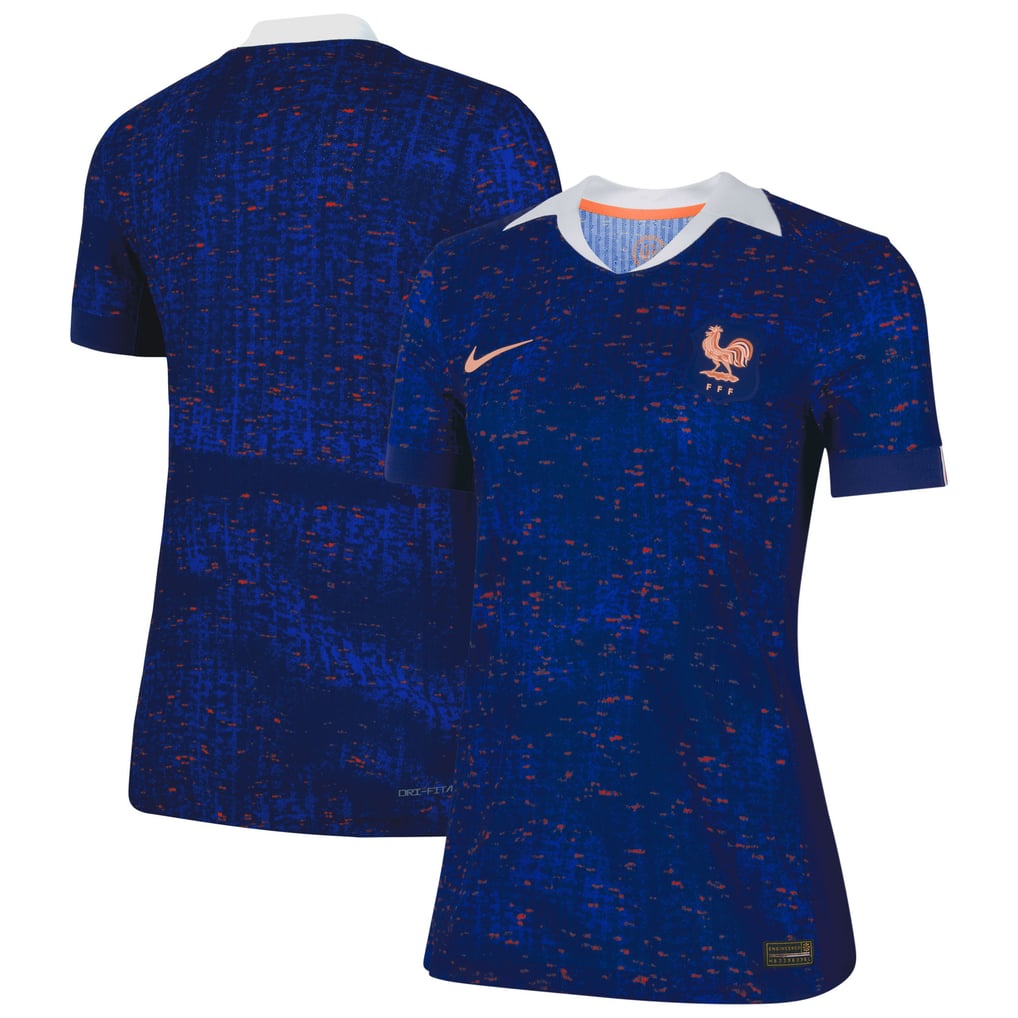 France Nike Home Dri Fit Adv Match Shirt 2025 - Womens