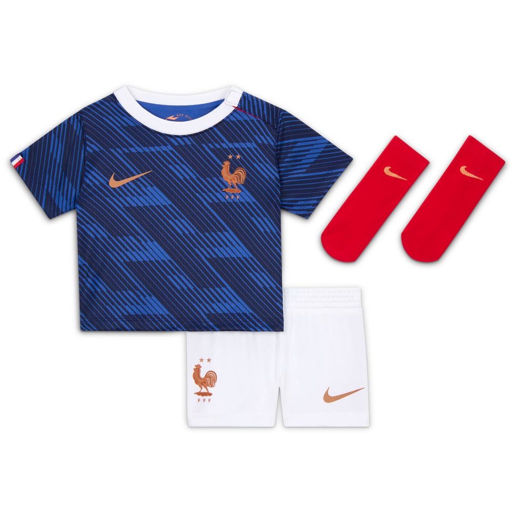 France Nike Home Stadium Kit - 2026 - Infant with Mbappe 10 printing