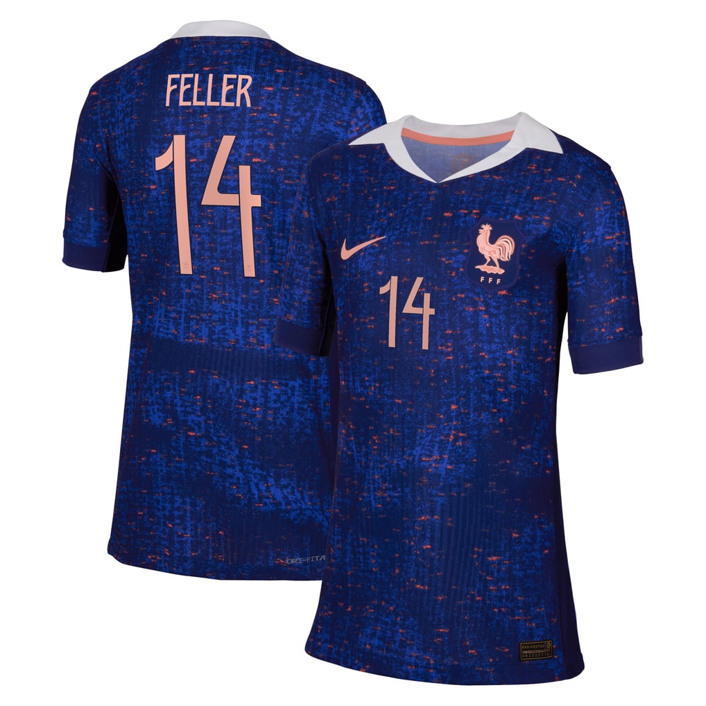 Maillot France Nike FFF Domicile Stadium 2025 - Enfant avec flocage ...