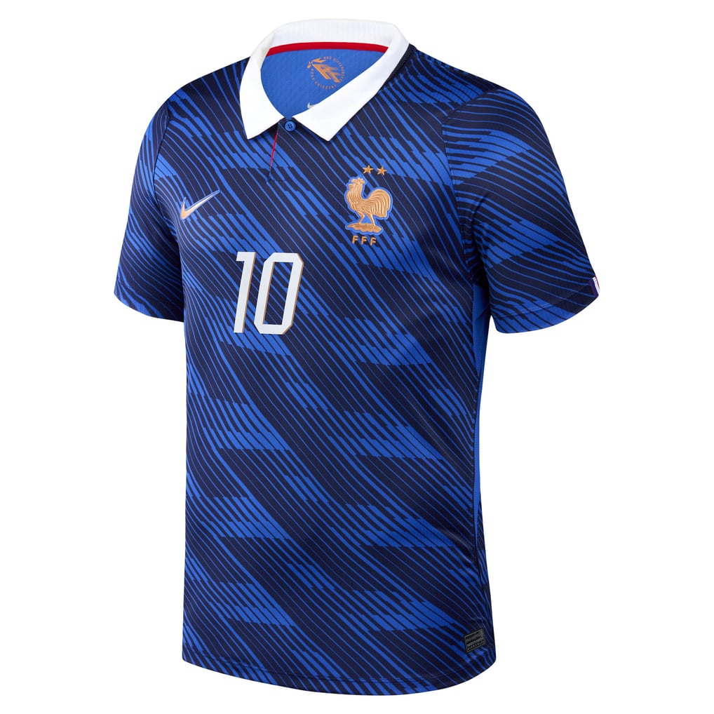 France Nike Home Stadium Shirt 2026 with Mbappe 10 printing