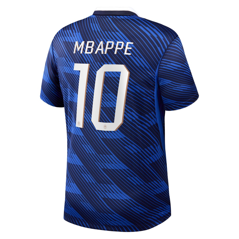 France Nike Home Stadium Shirt 2026 with Mbappe 10 printing