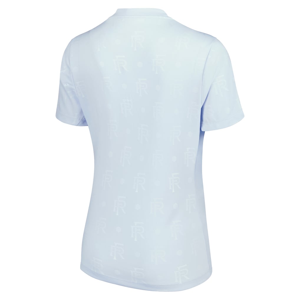 France Nike Pre Match Away Top - Blue - Womens