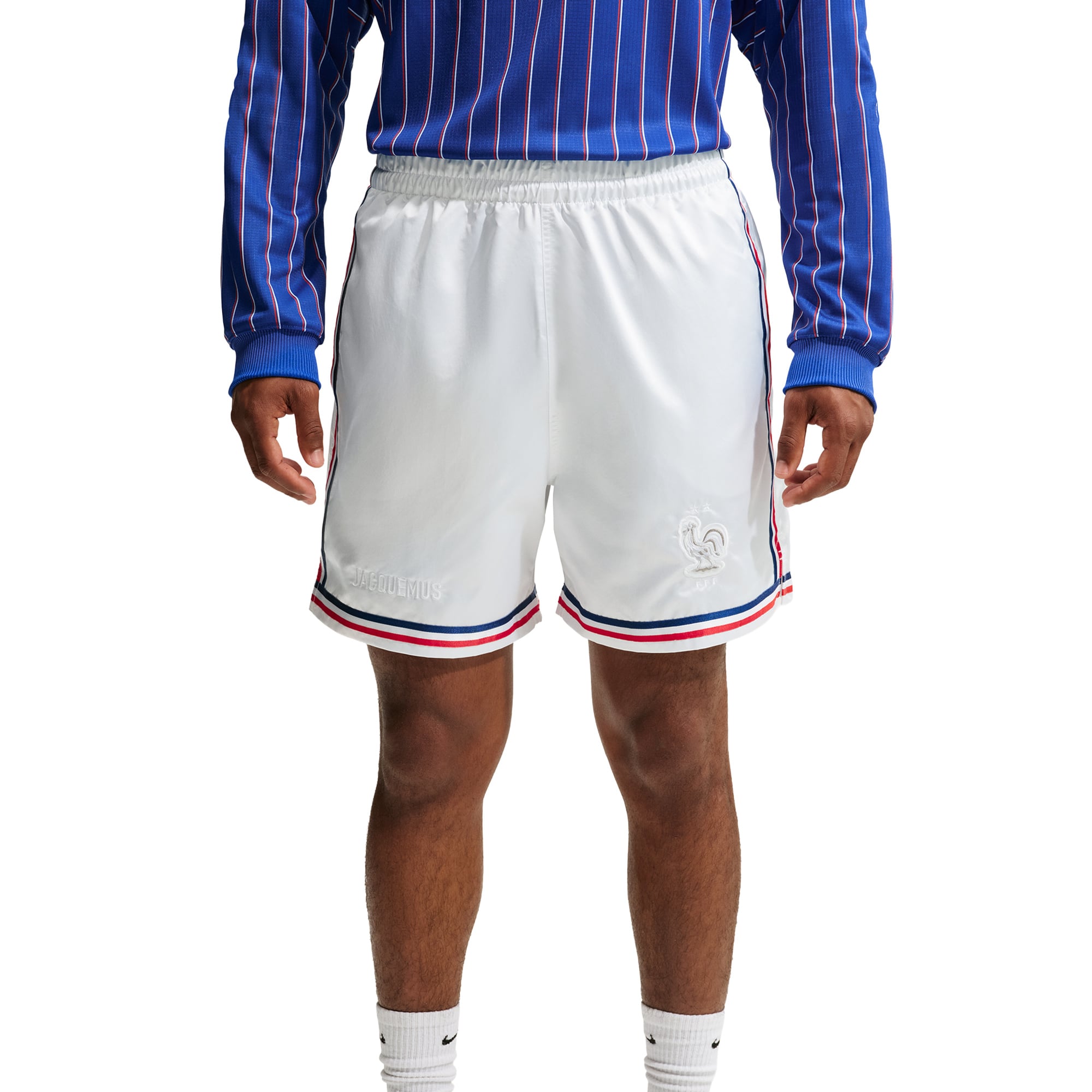 France Nike x Jacquemus Soccer Shorts - White