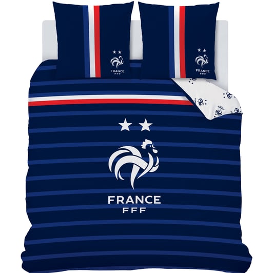 Official FFF Toiletry Bag – French Football Team Collection, Blue, 25x14x10 Cm-627795