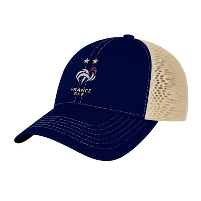 France National Team 1863FC Federation Color Badge Off Road Adjustable Hat
