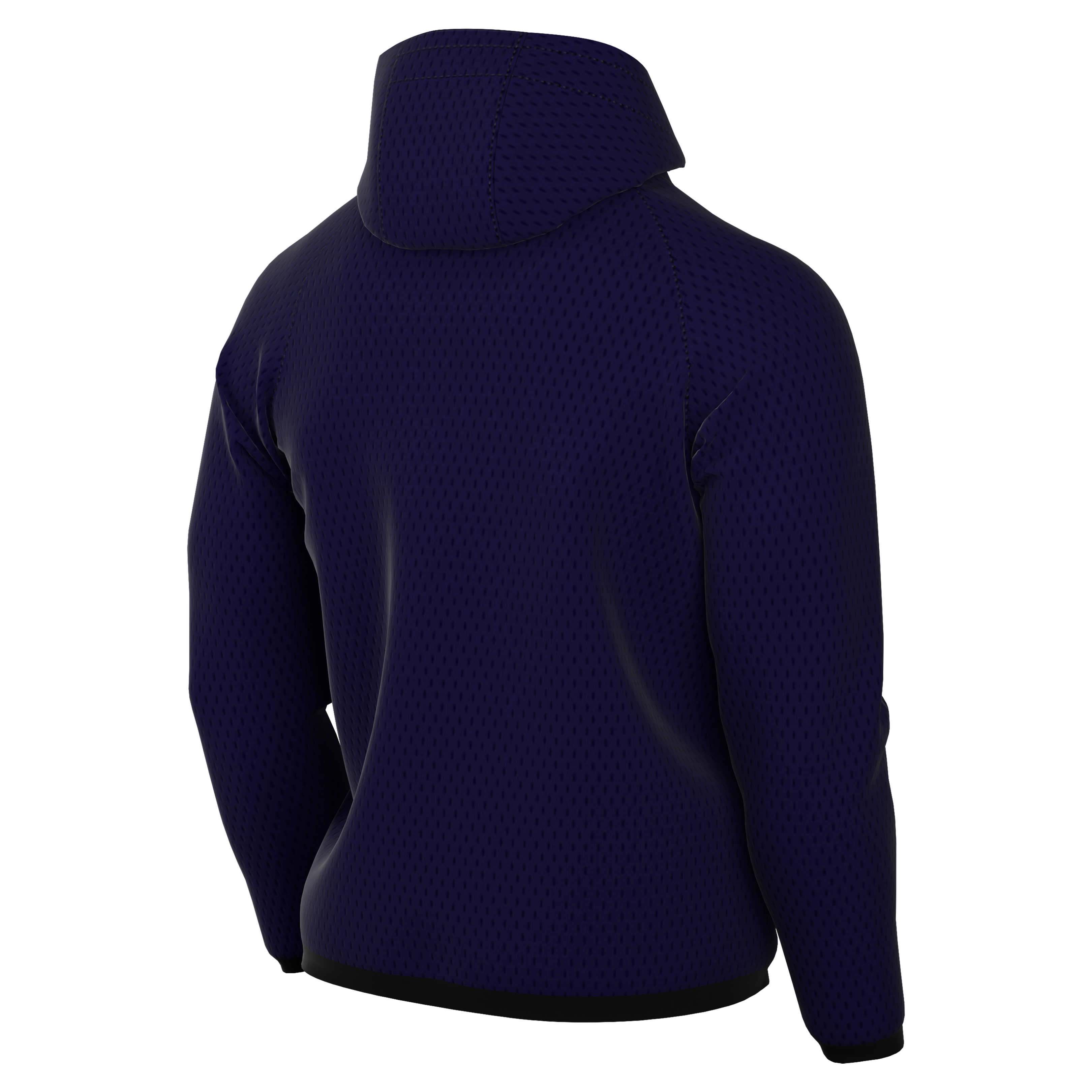 Men's Nike Blue France National Team Anthem Mesh Dri-FIT Full-Zip Hooded Jacket
