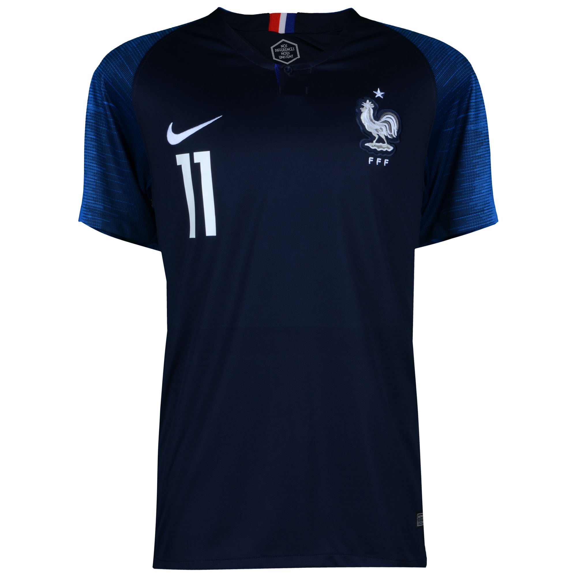 Ousmane Dembele France National Team Autographed Nike Navy Jersey
