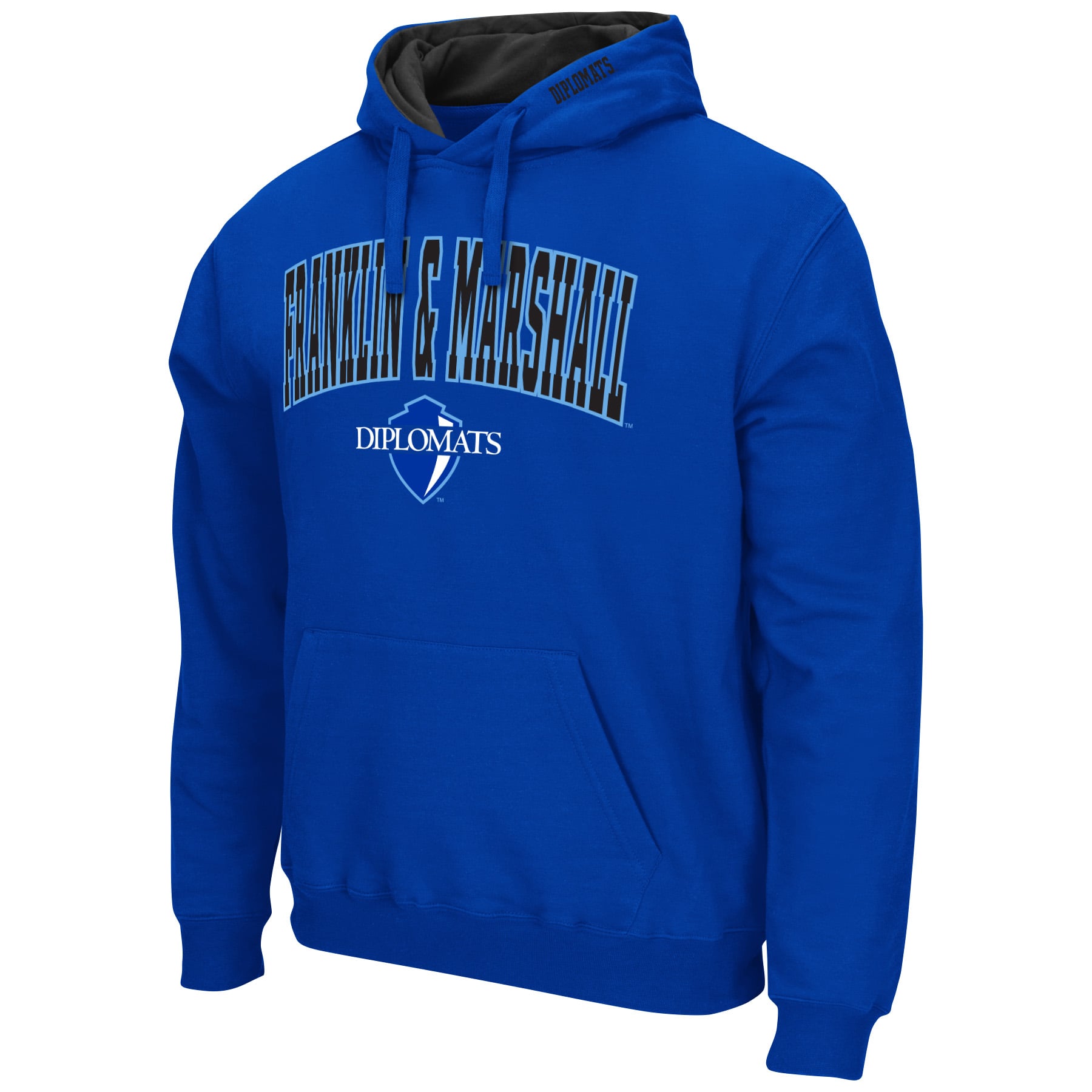 Sweat à capuche Colosseum Blue Franklin & Marshall Diplomats Arch Logo pour homme