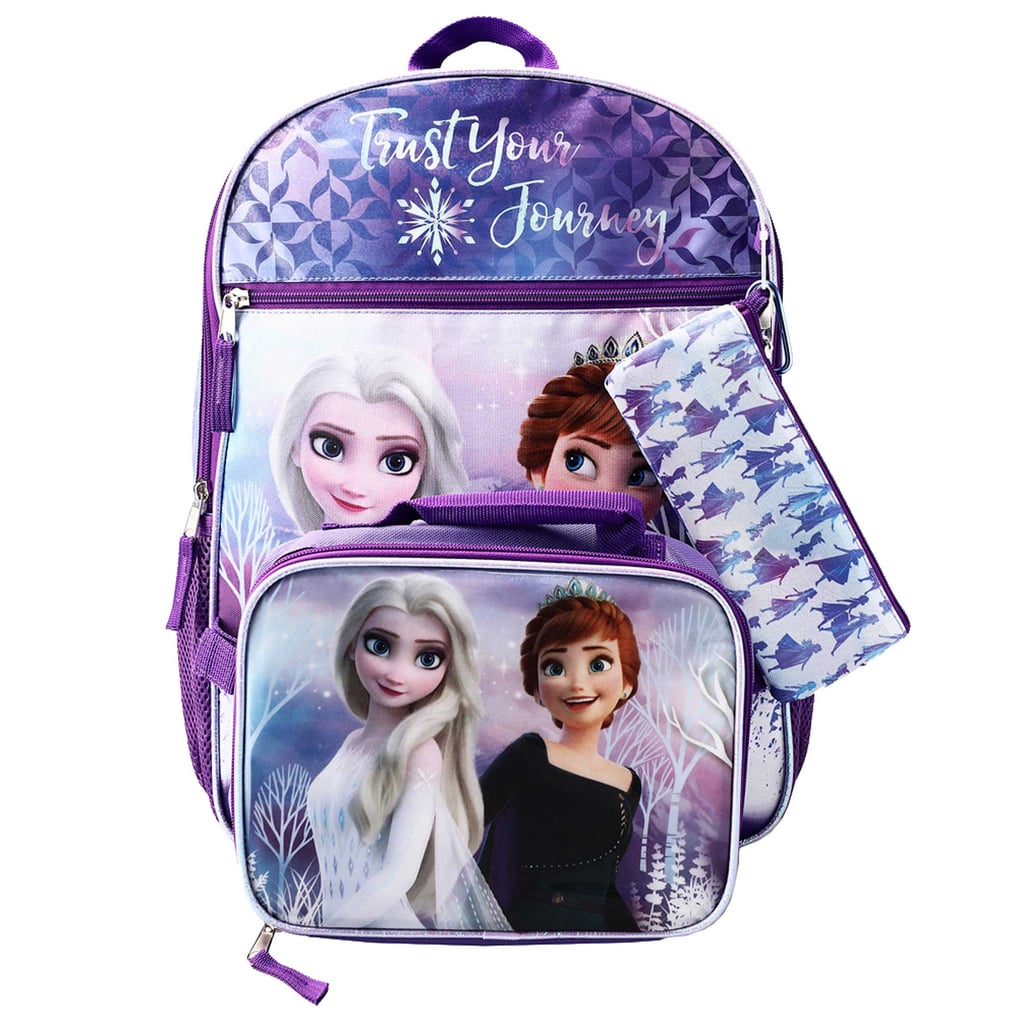 Three piece backpack set Summer Backpack Set 3 Pieces Marble Prints School Bag Large  main image 3