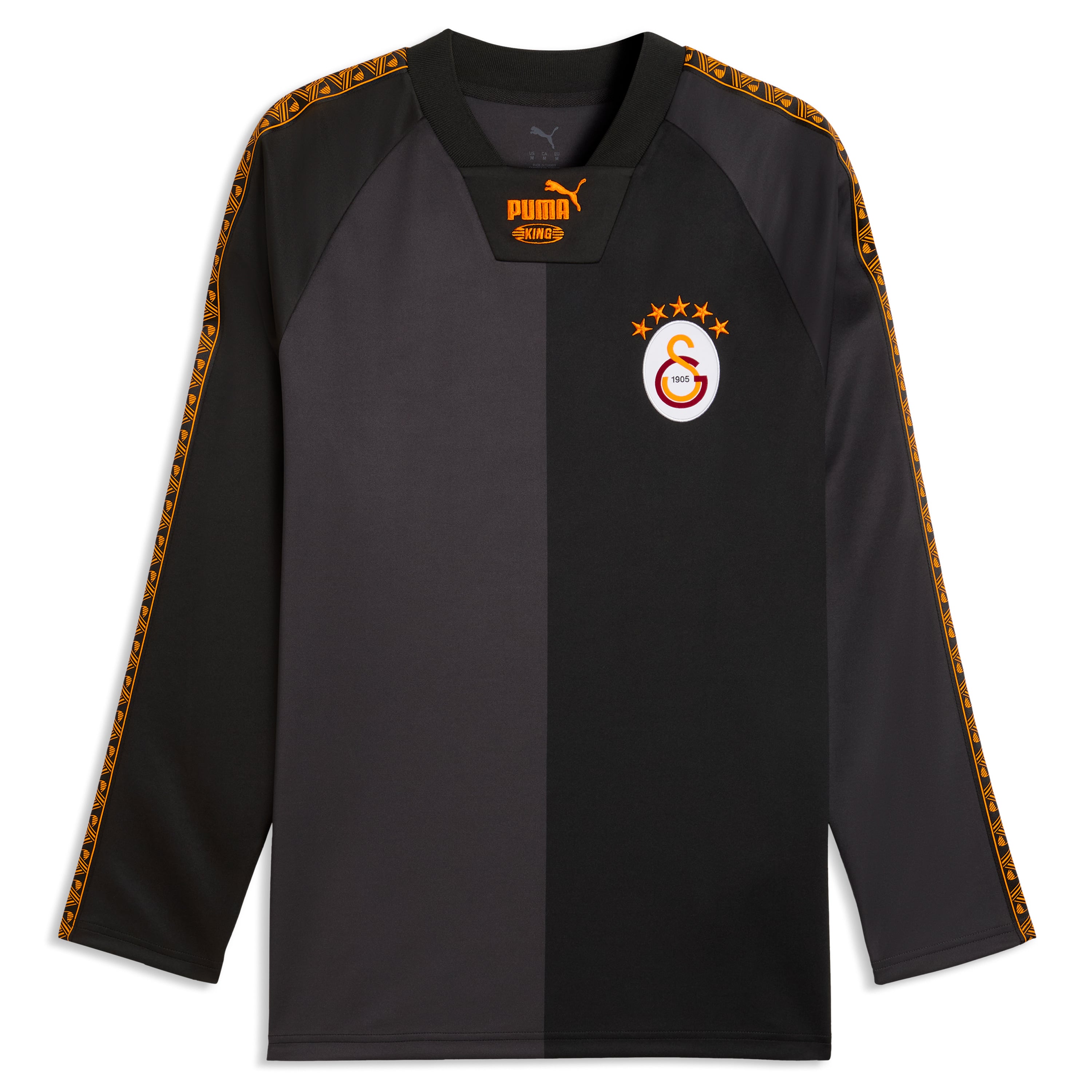 Men's Puma Black Galatasaray 2026/27 King Long Sleeve Fashion Jersey