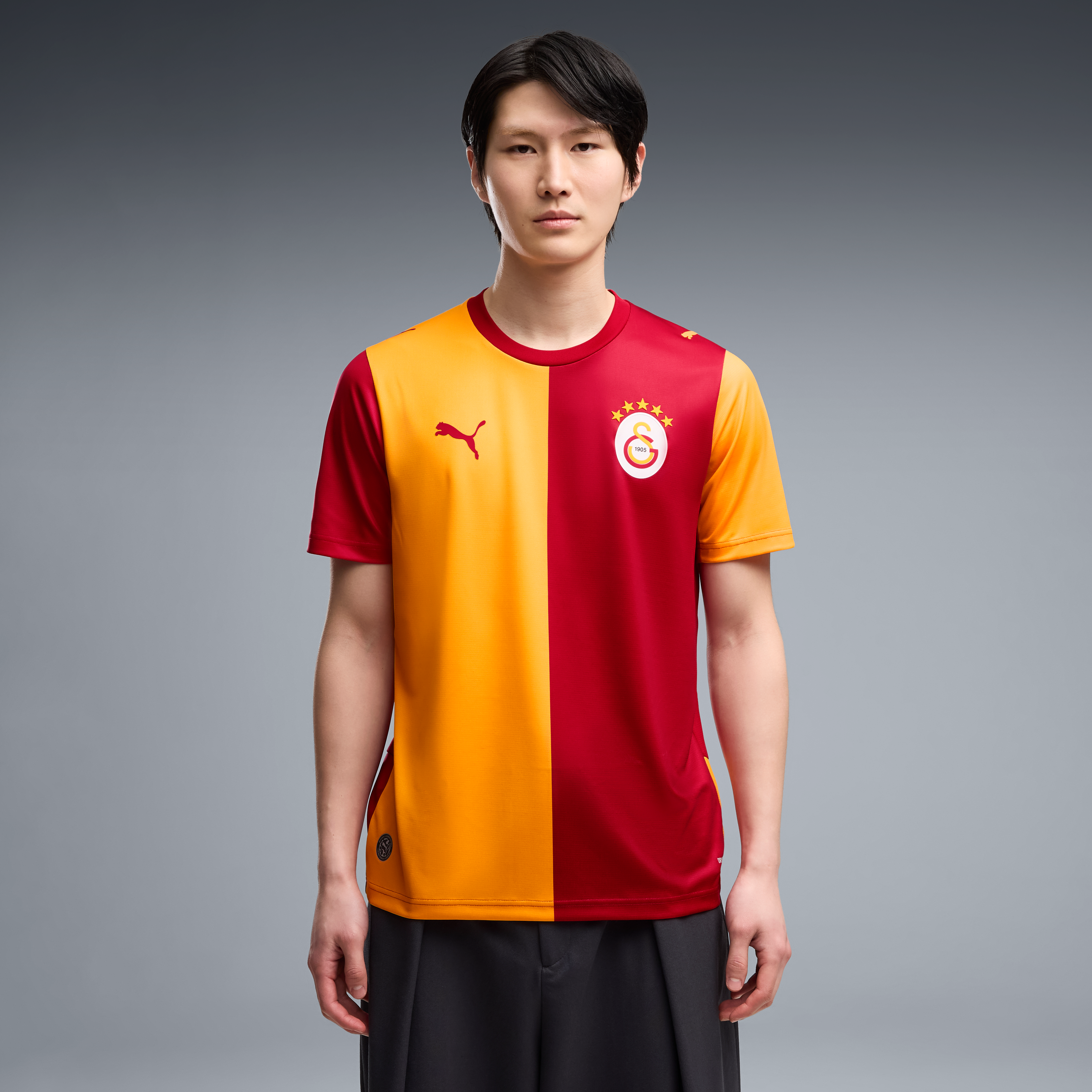 Men's Puma  Dark Red/Orange Galatasaray 2026/27 Home Replica Jersey
