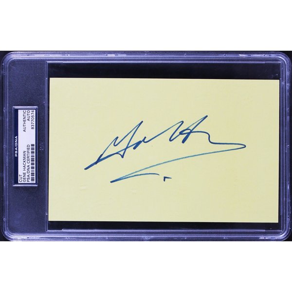 Gene Hackman Memorabilia, Signed Gene Hackman Photos and 