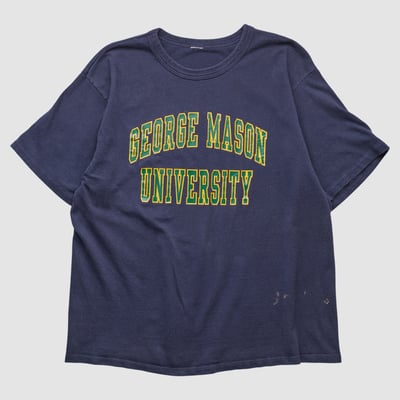 George Mason Patriots Champion 90s T-shirt - Navy - XL by Fanatics Real Vintage