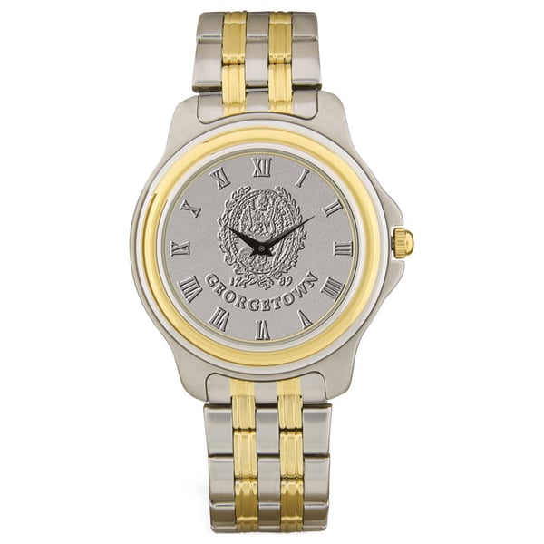 Georgetown Hoyas Personalized Two-Tone Wristwatch display picture 1