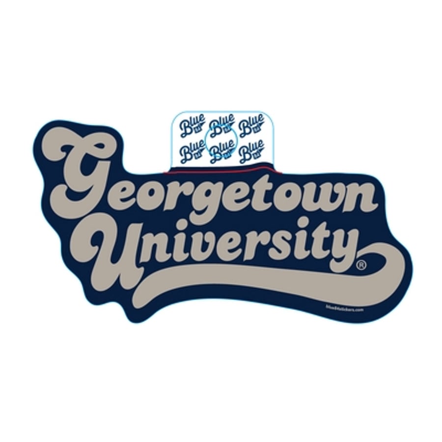Georgetown Sc Sticker Georgetown University Logo Font