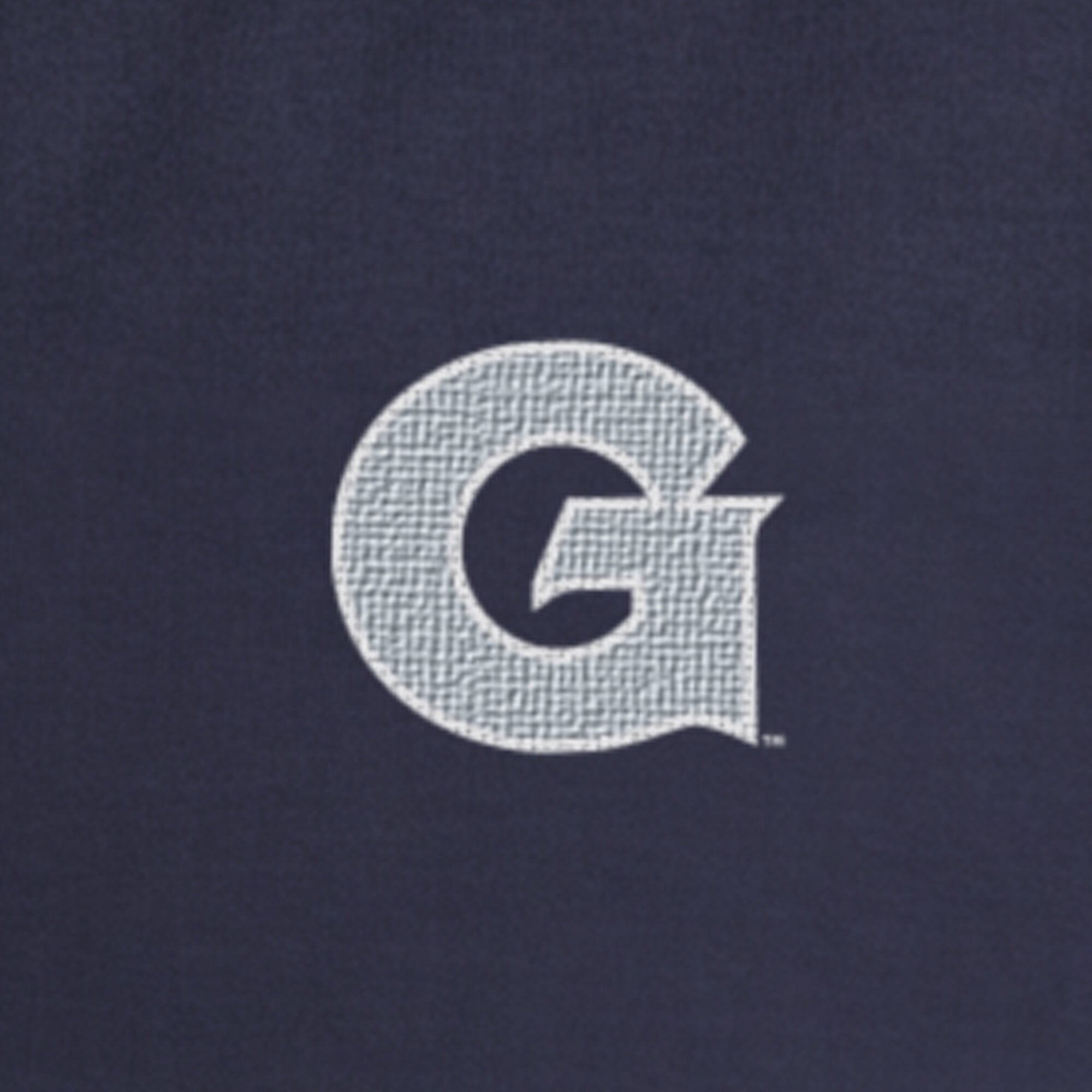 Men's Champion Navy Georgetown Hoyas Quarter-Zip Fleece Pullover
