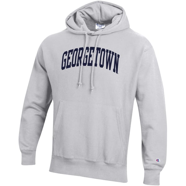 Mens CHAMPION SILV Georgetown Hoyas SP Champion Reverse Weave Hoodie